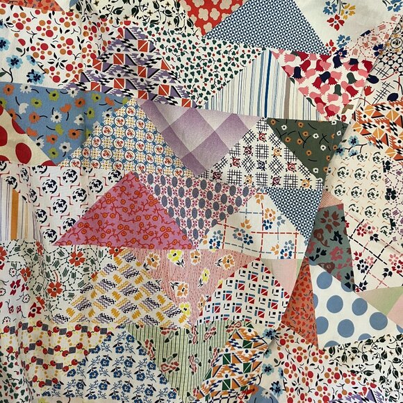 NWT Carleen Pocket Skirt Heirloom Cheater Print Cotton - Picture 6 of 6